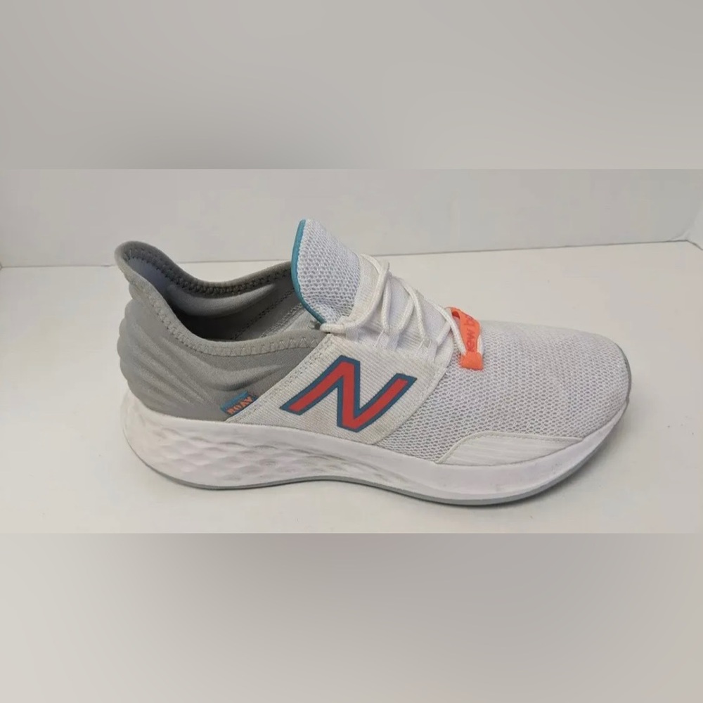 New Balance Fresh Foam Roav Running Shoes - White/Grey - Women's US 6.5